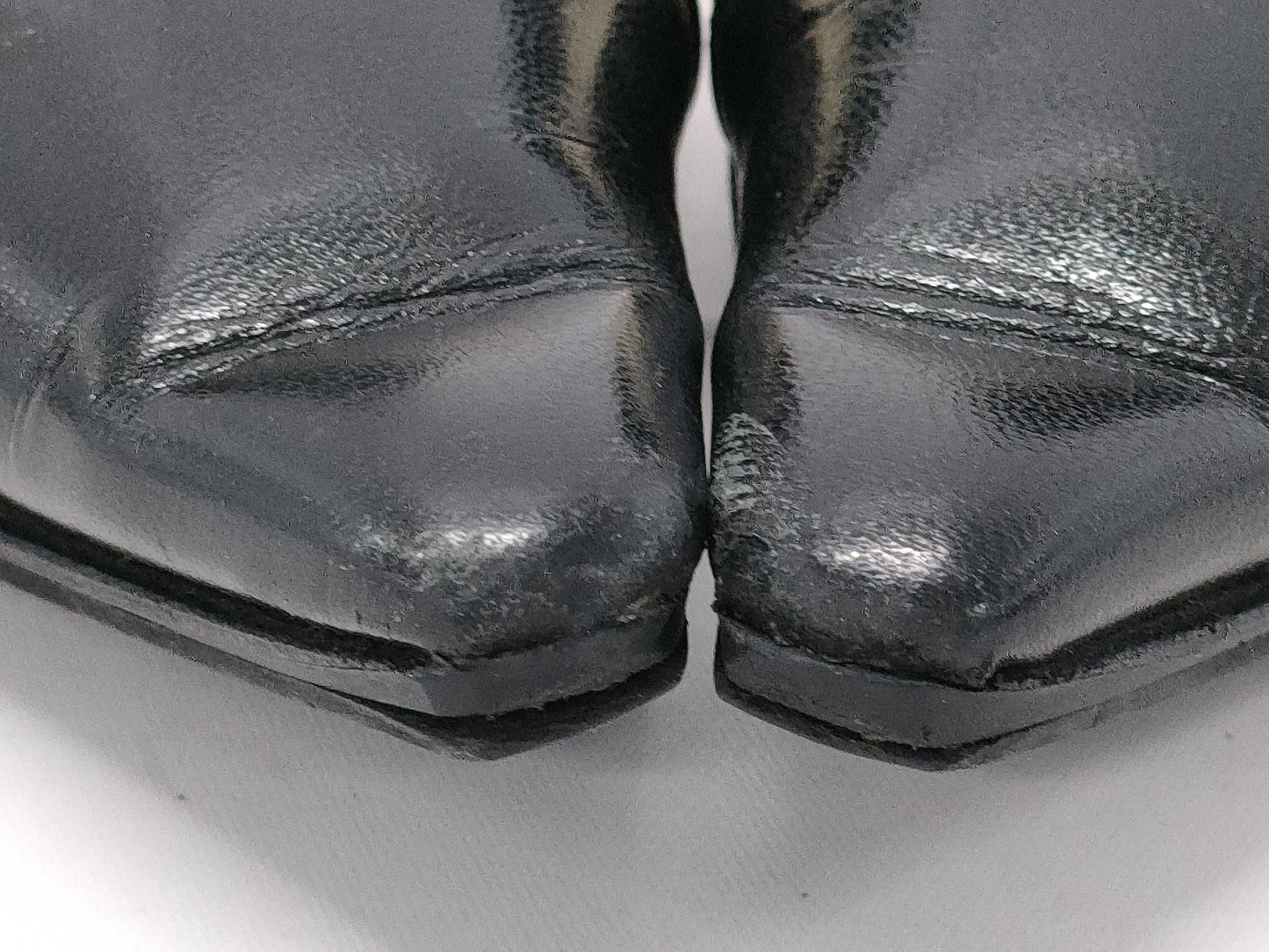 CHANEL CHANEL Python Two-tone Heel Pumps Size 37