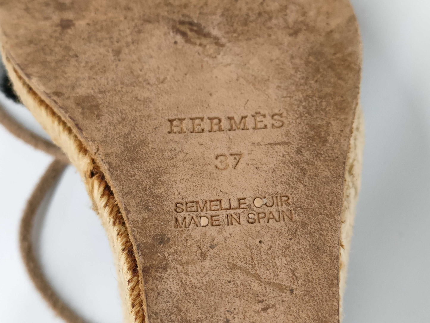 HERMES HERMES Hermes Foulet Sandals Size 37 Sandals