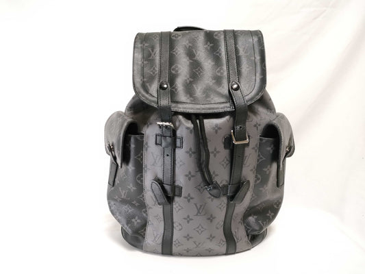 LOUIS VUITTON Louis Vuitton Monogram Eclipse Christopher PM Rucksack M46331 Rucksack