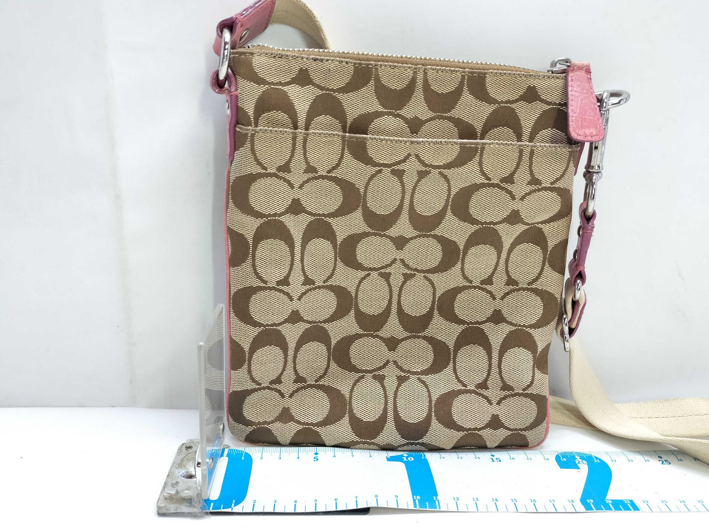 COACH Signature Coach Bag Shoulder Bag