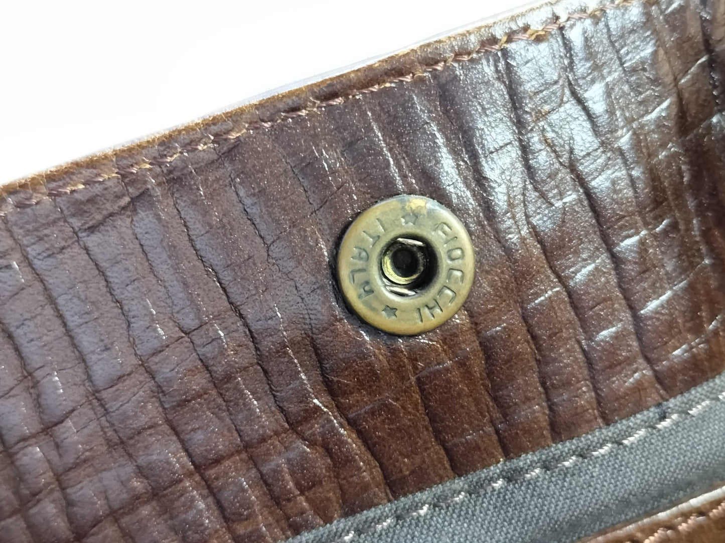 FENDI Fendi Harako Python Tote Bag