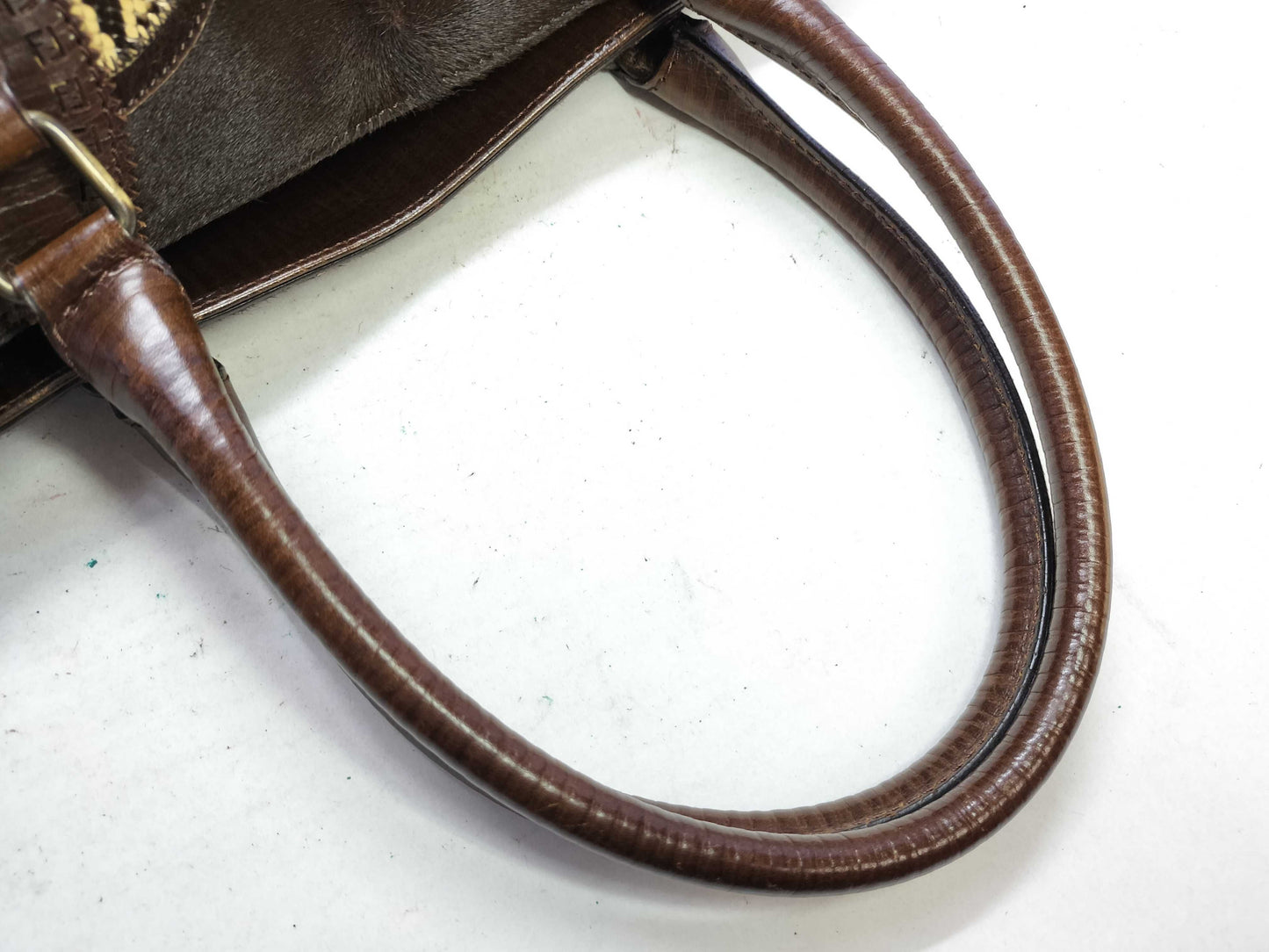 FENDI Fendi Harako Python Tote Bag