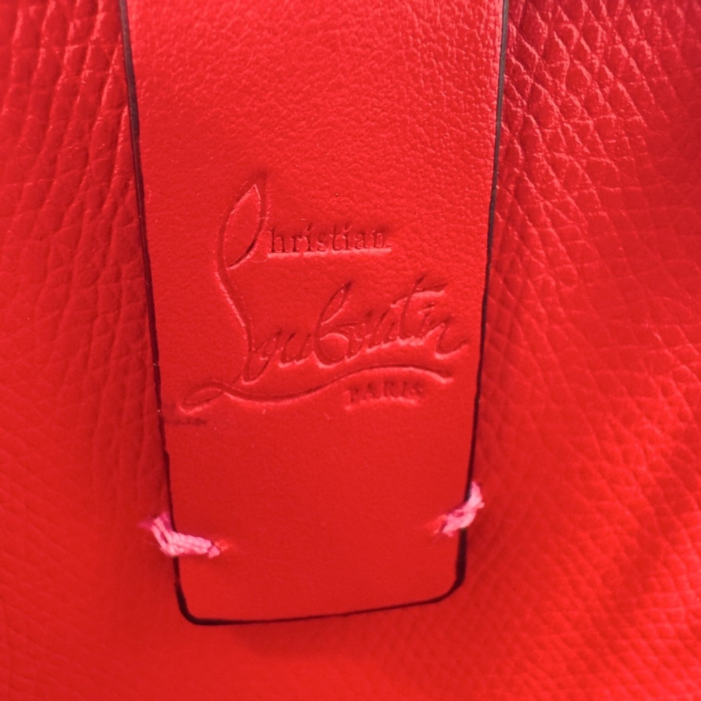 Christian Louboutin Enamel Pink 2-Way Shoulder Bag