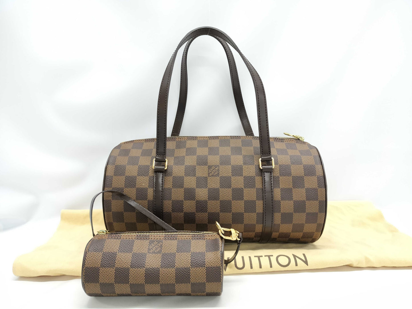 LOUIS VUITTON Damier Papillon 30 Handbag