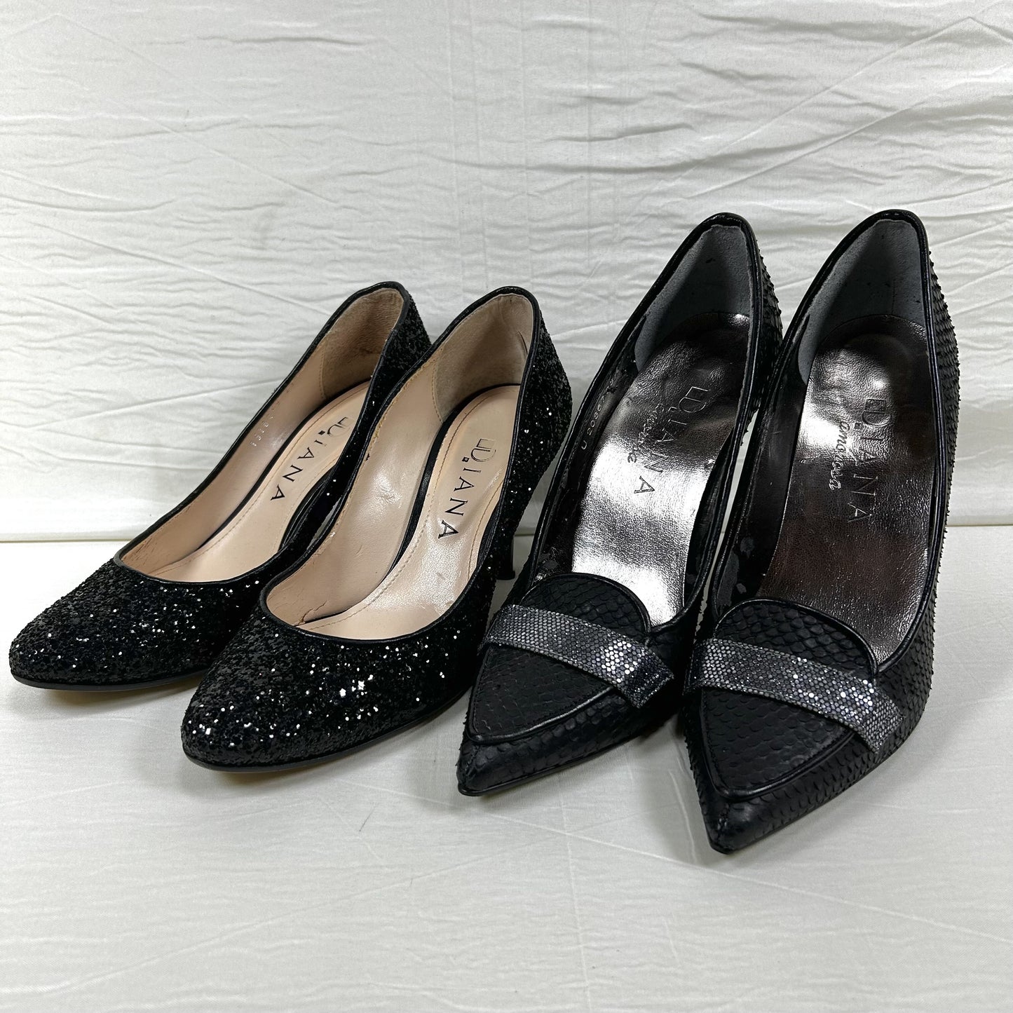DIANA 2-Pair Pumps, Sizes 23 and 23.5