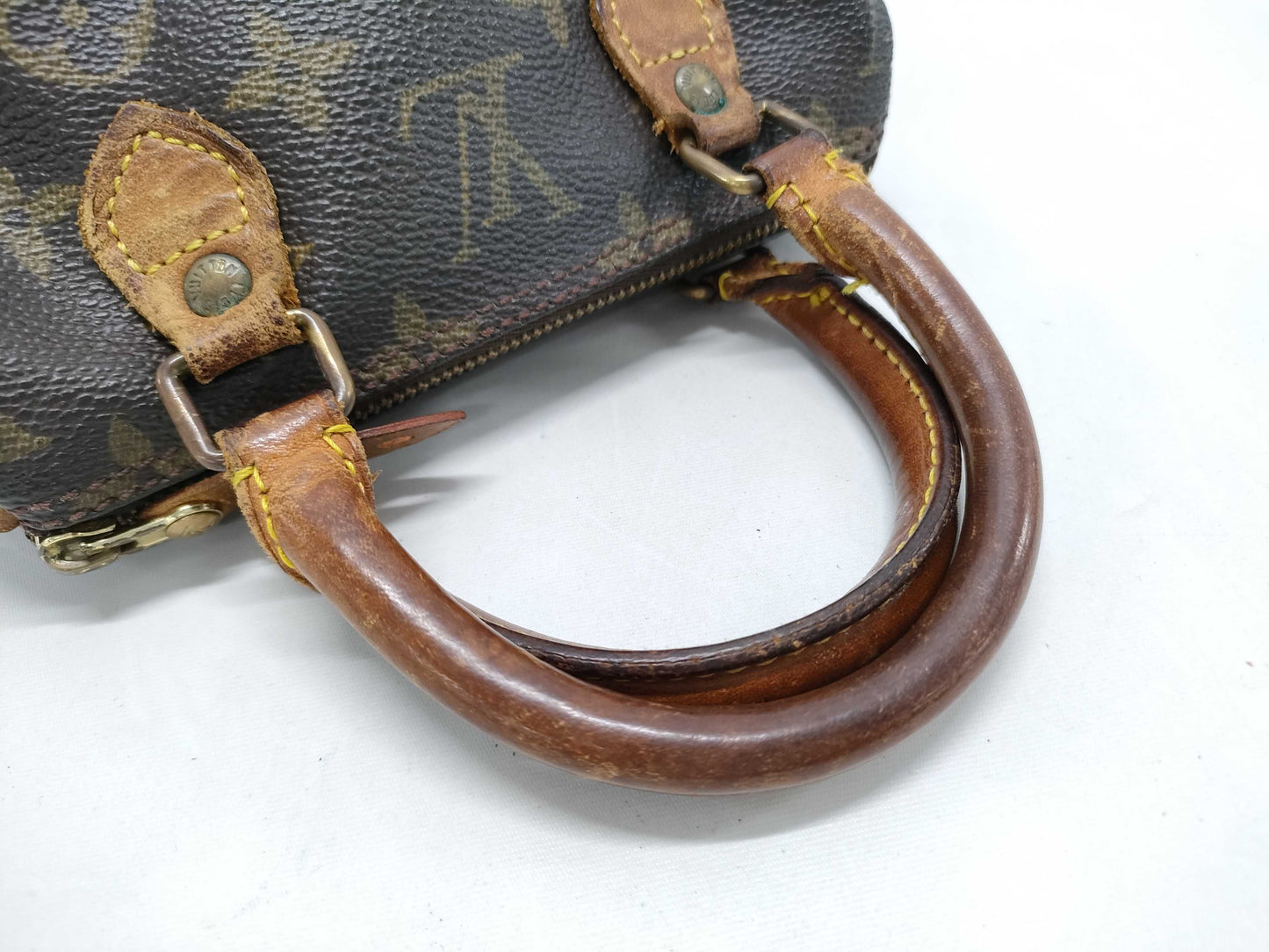 LOUIS VUITTON Monogram Louis Vuitton Monogram Brand Bag Mini Speedy M41534 Handbag