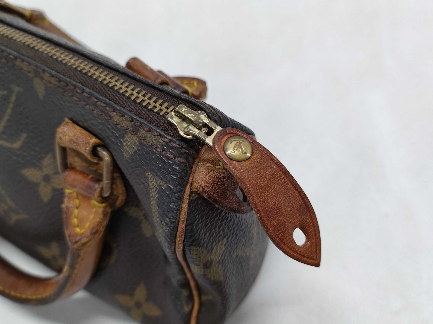 LOUIS VUITTON Monogram Louis Vuitton Monogram Brand Bag Mini Speedy M41534 Handbag
