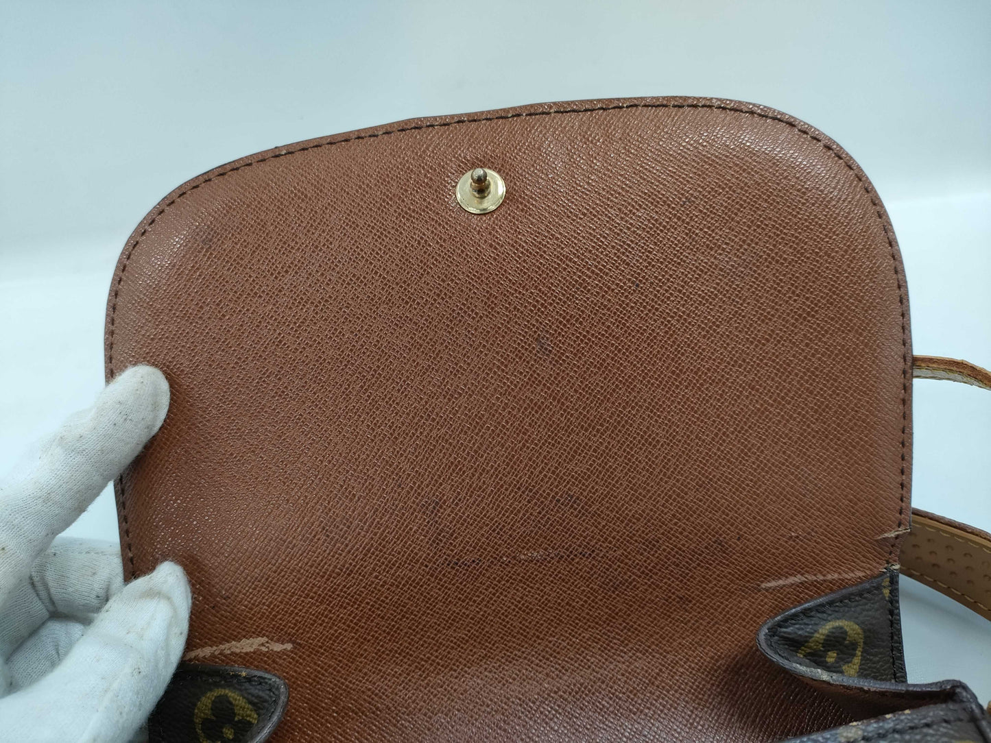 LOUIS VUITTON Monogram Saint-Cloud brand bag MI8911 shoulder bag
