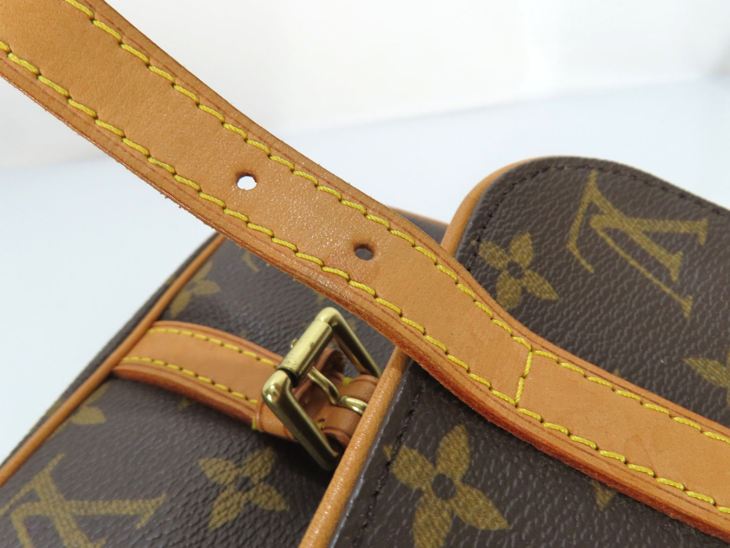 LOUIS VUITTON Monogram LOUIS VUITTON LV Monogram Marel Sac-Ado M51158 SR0035 Shoulder Bag Bag