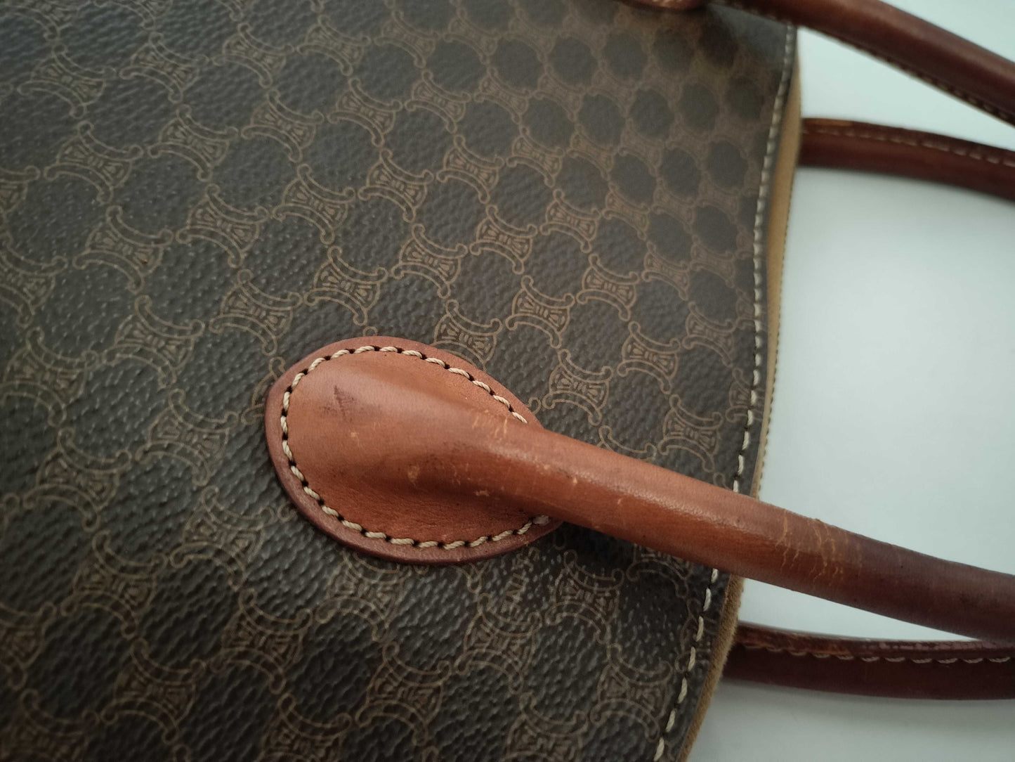 CELINE Macadam Handbag