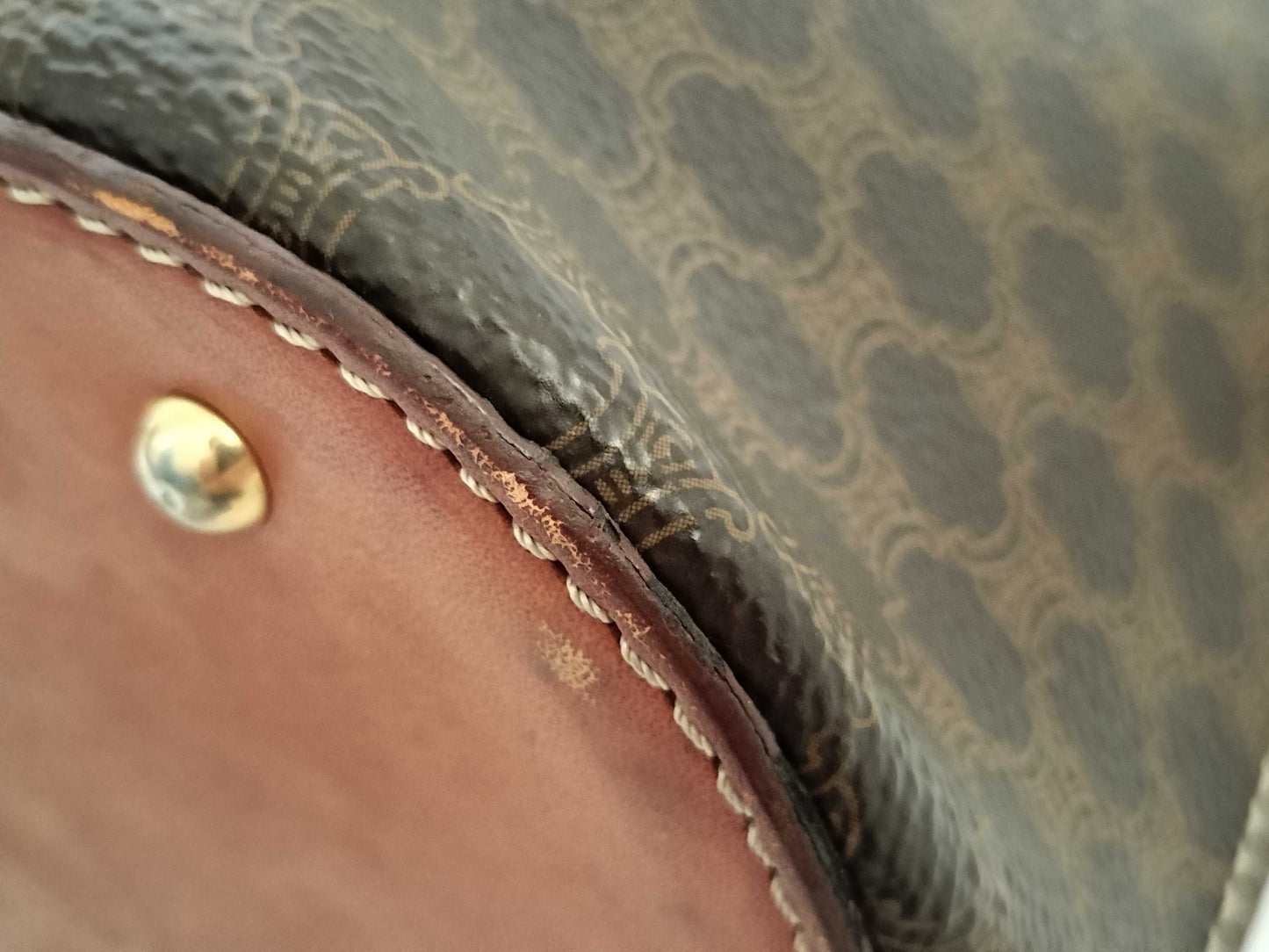CELINE Macadam Handbag