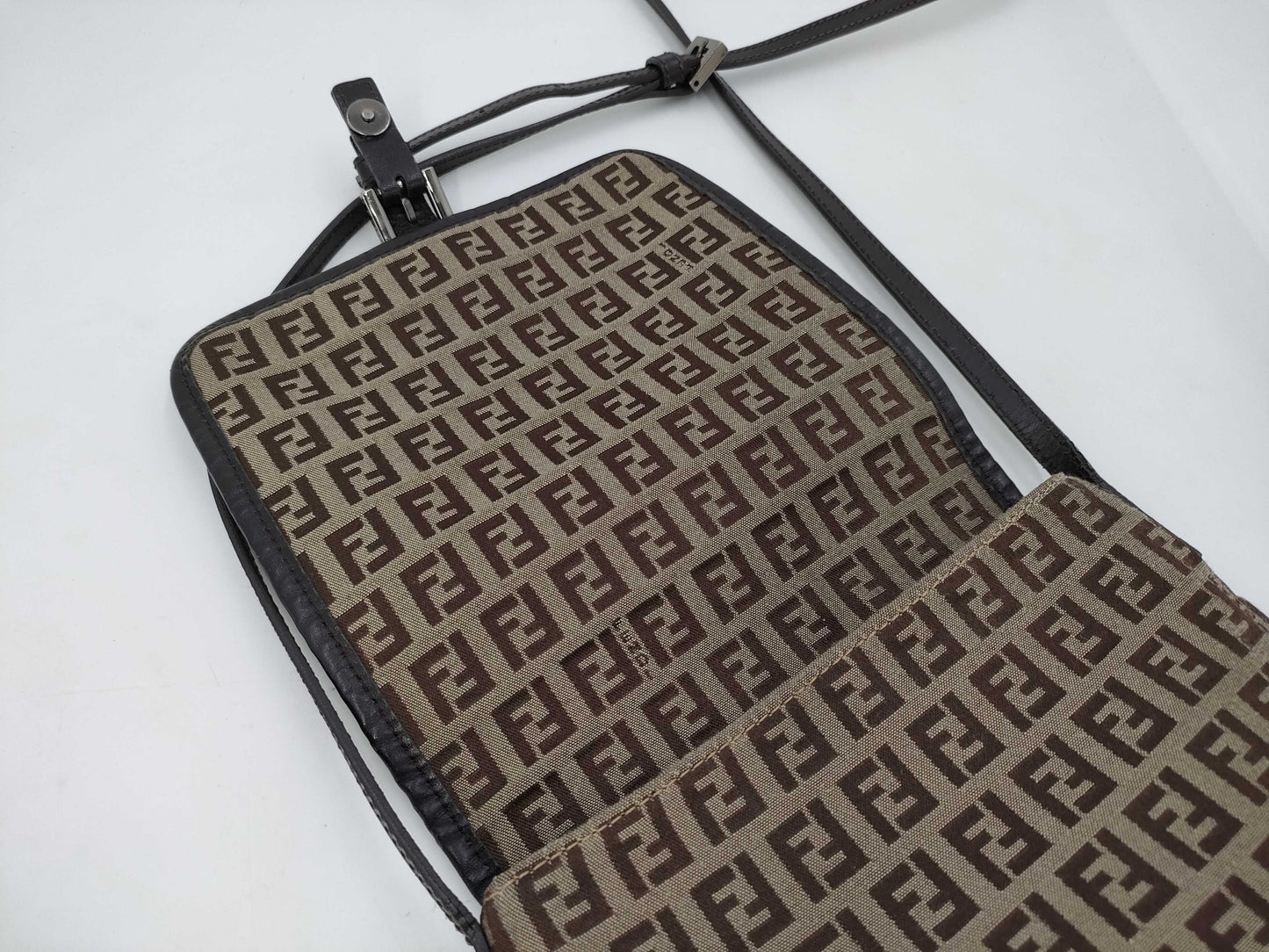 FENDI Zucchino Pattern Shoulder Bag
