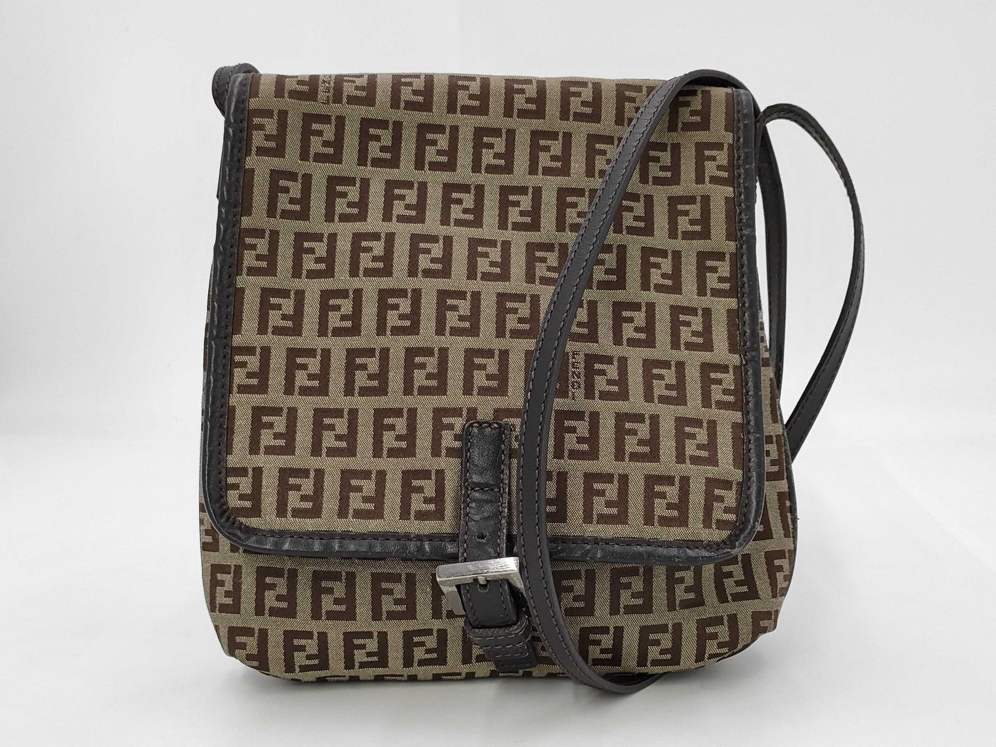 FENDI Zucchino Pattern Shoulder Bag