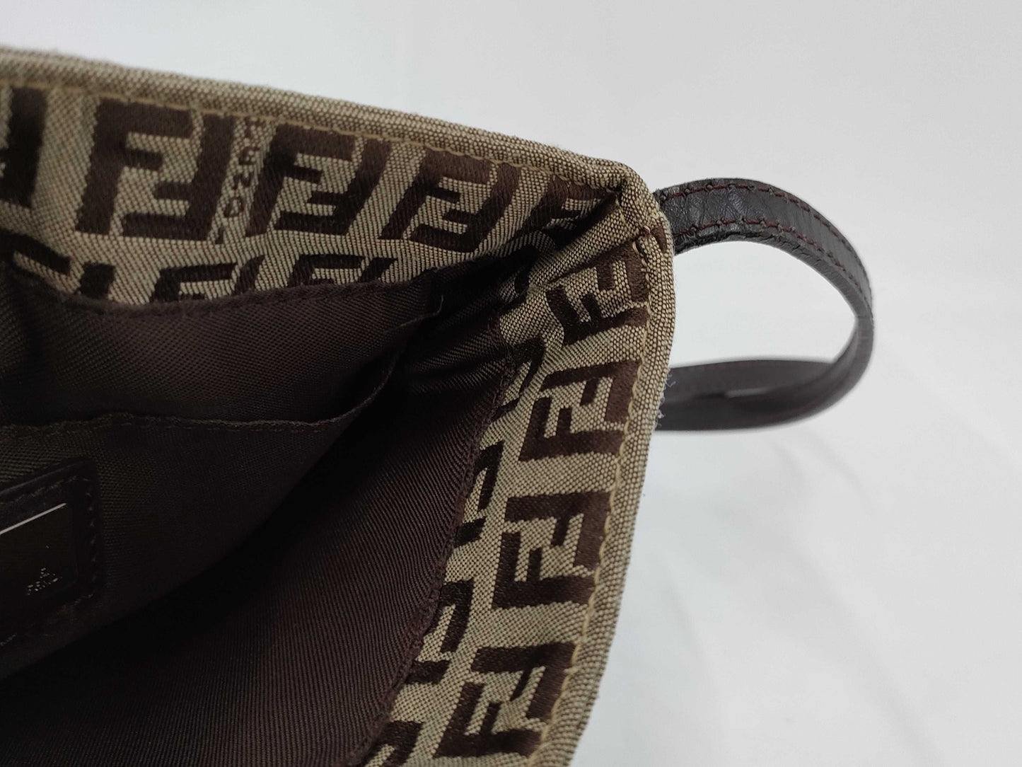 FENDI Zucchino Pattern Shoulder Bag