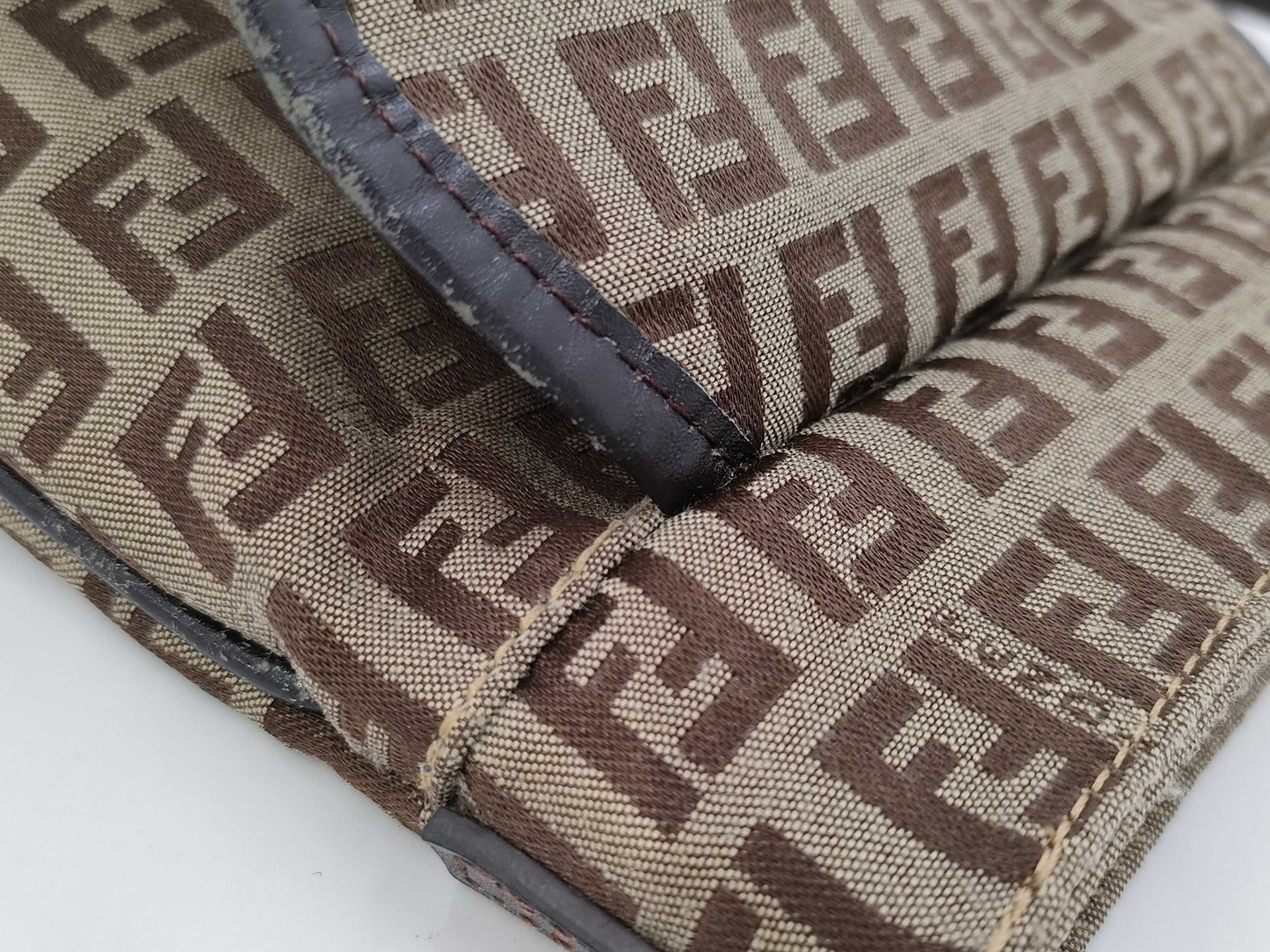 FENDI Zucchino Pattern Shoulder Bag