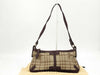 BURBERRY Canvas/Leather Shoulder Bag