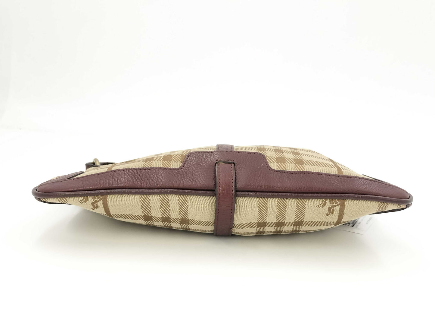 BURBERRY Canvas/Leather Shoulder Bag