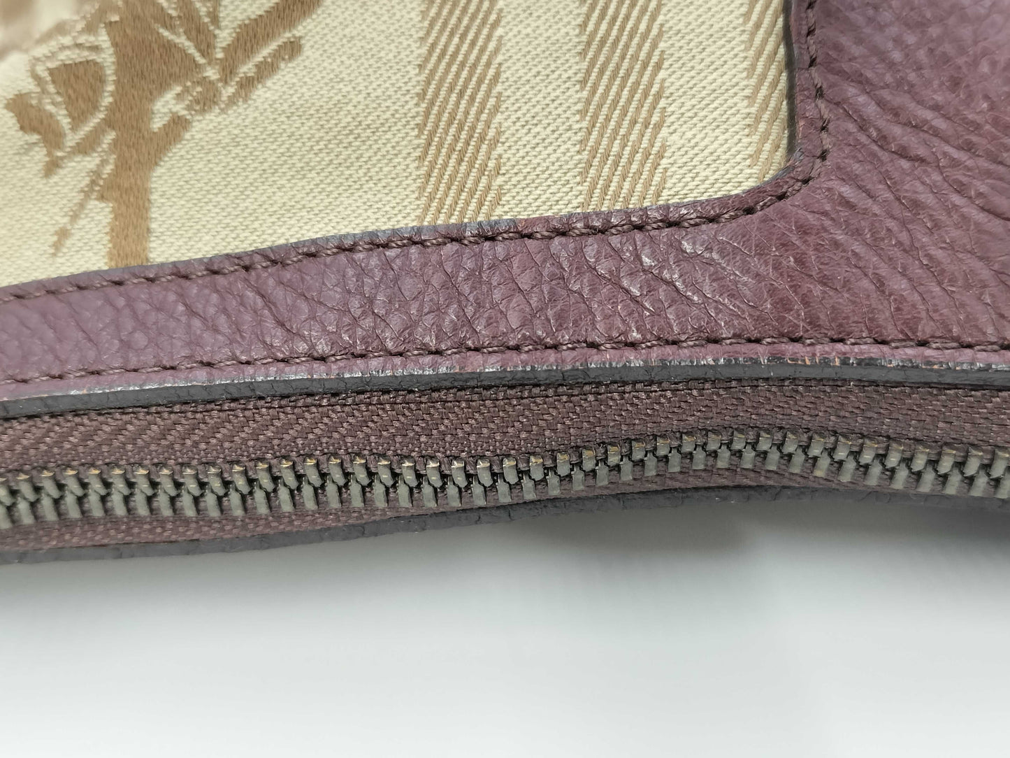 BURBERRY Canvas/Leather Shoulder Bag