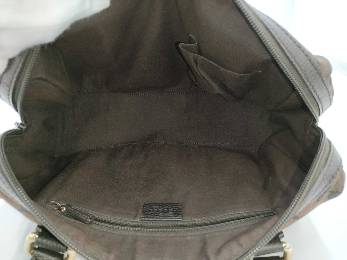 GUCCI GG canvas handbag