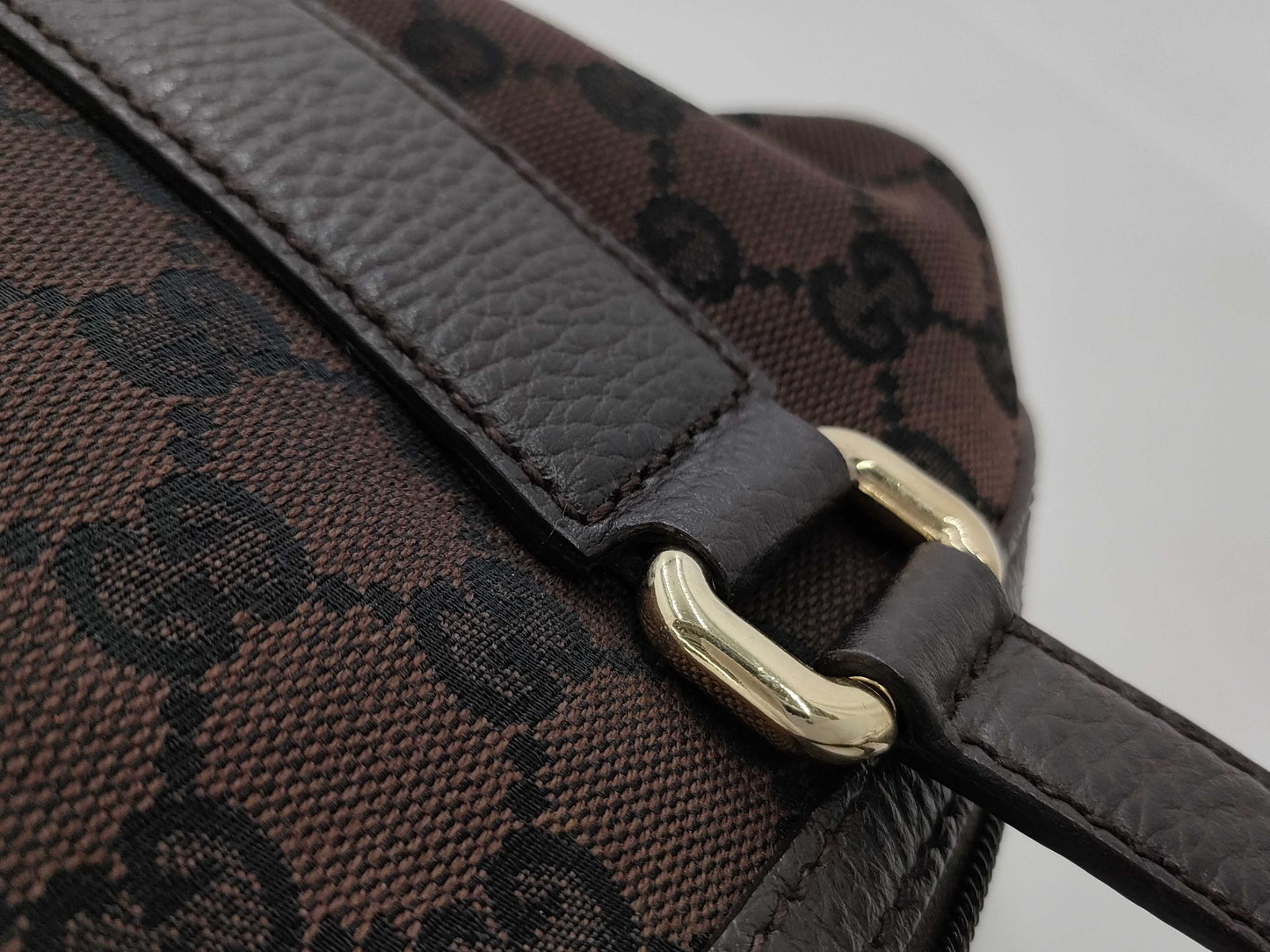GUCCI GG canvas handbag