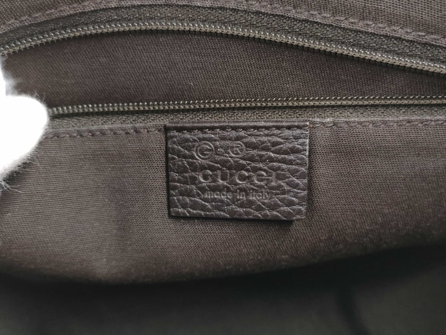 GUCCI GG canvas handbag
