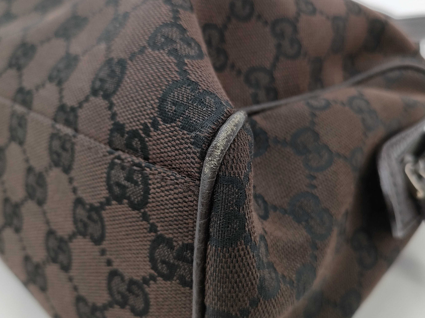 GUCCI GG canvas handbag