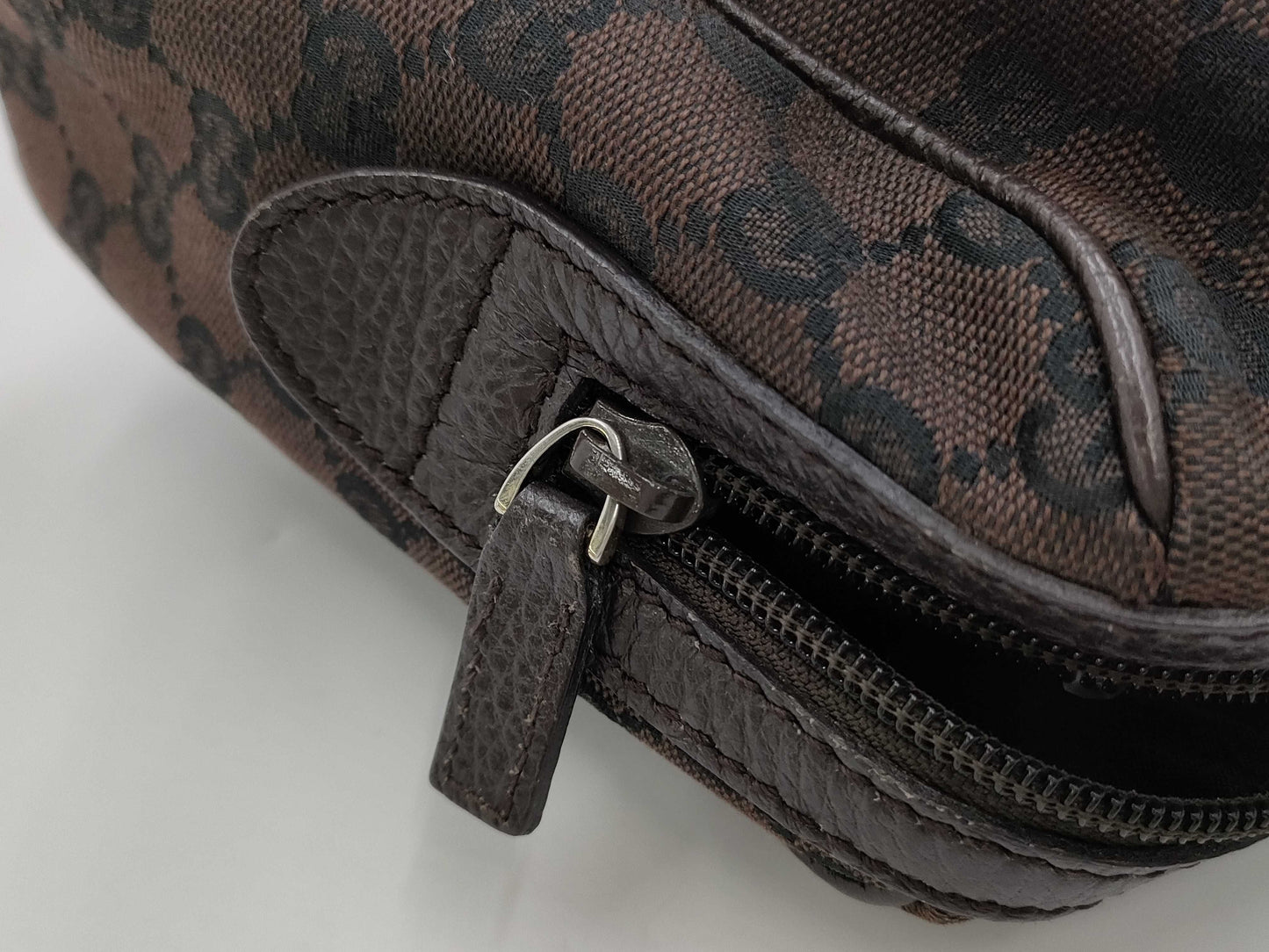 GUCCI GG canvas handbag
