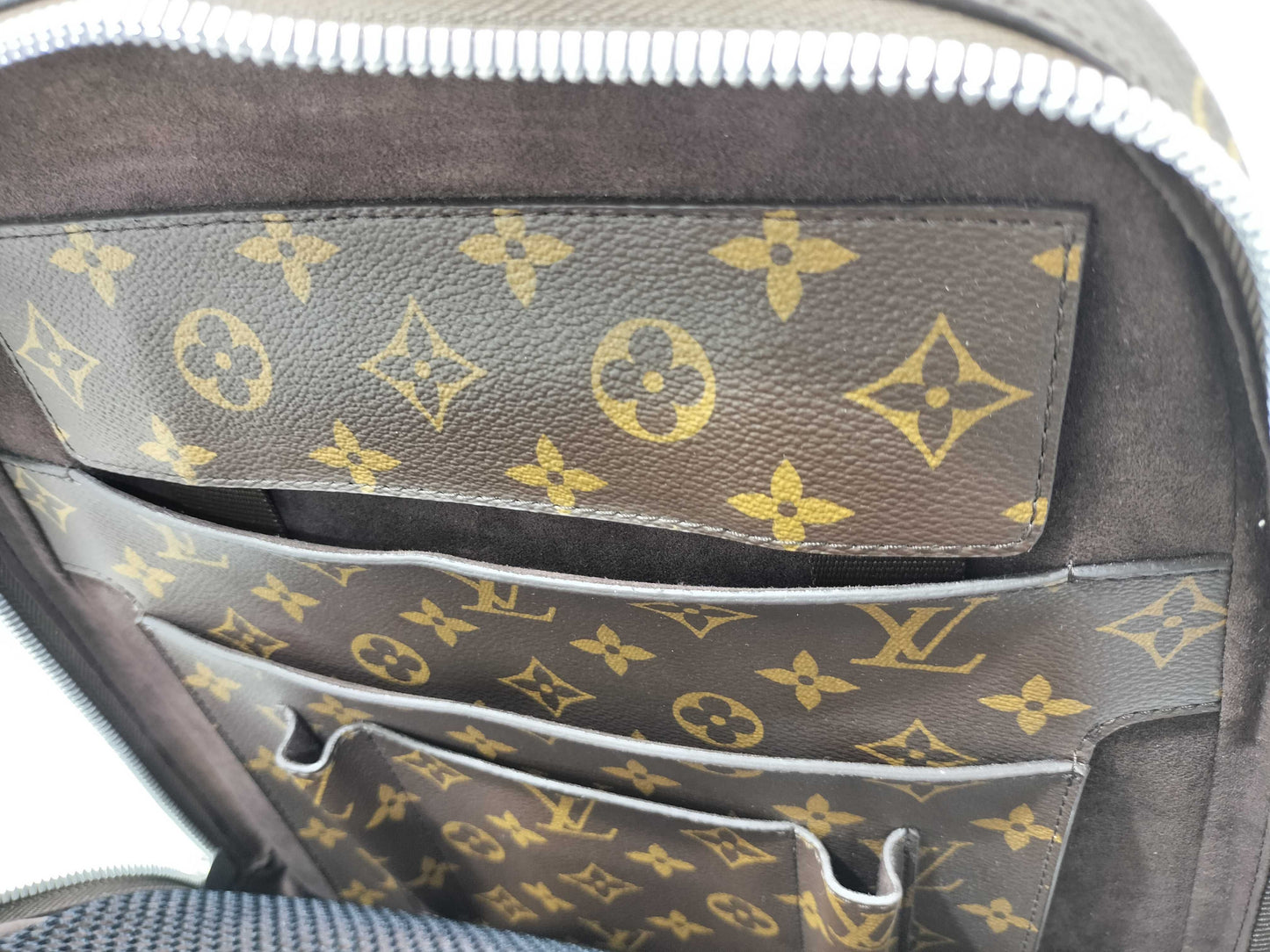 LOUIS VUITTON M40276 Monogram Louis Vuitton Marc Newson Backpack Blue Rucksack