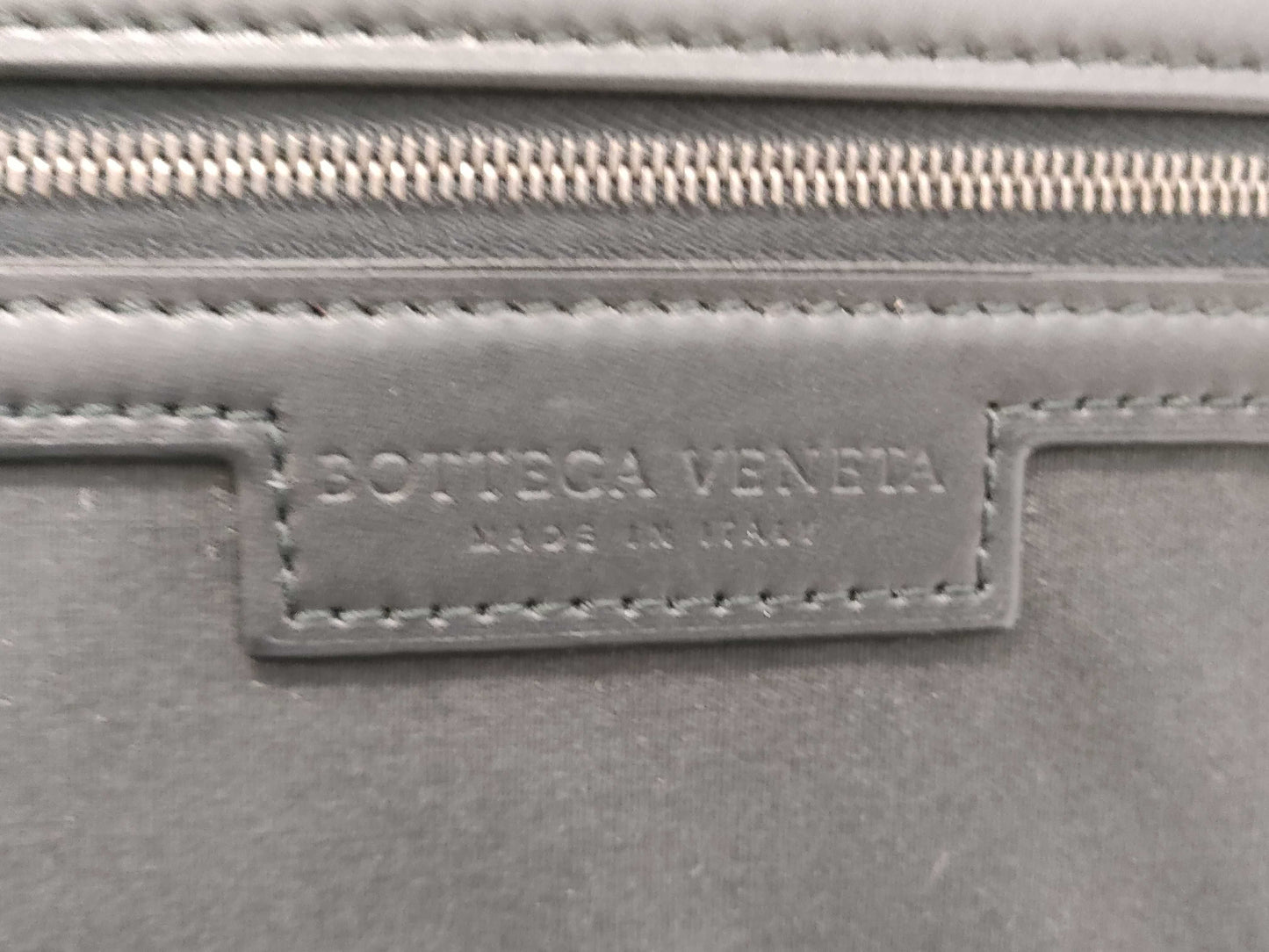 BOTTEGA VENETA Crocodile x Leather Carry Case Carry Bag