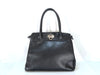 HAMANO Gancini Leather Handbag