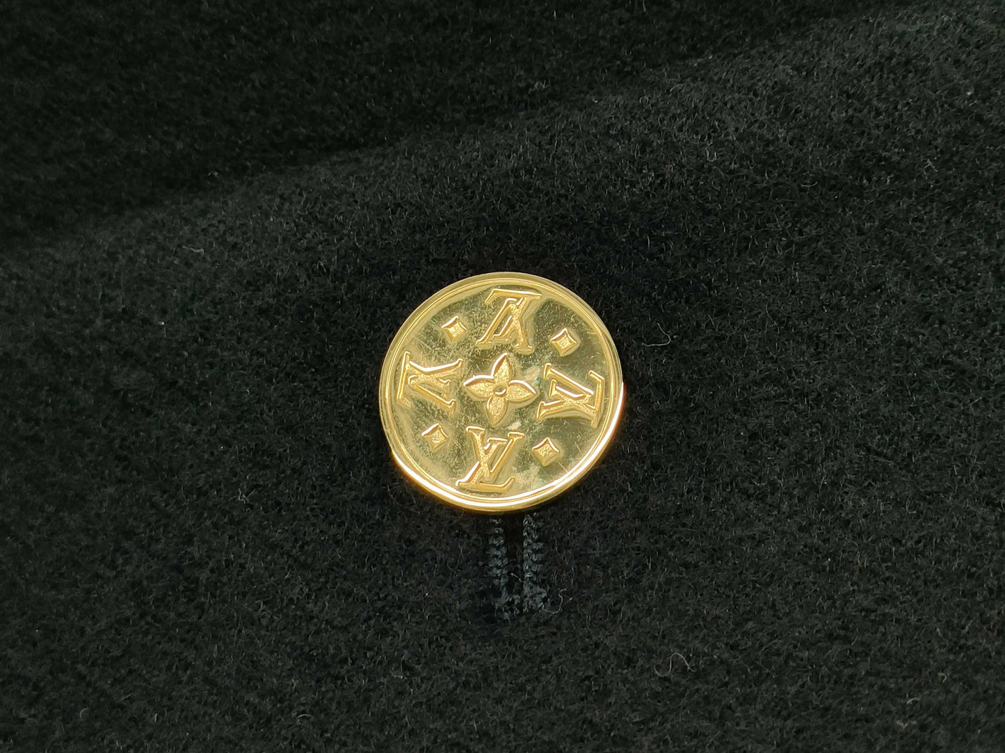 LOUIS VUITTON Wool Jacket, Black, RW062A WJJA16WPO #34