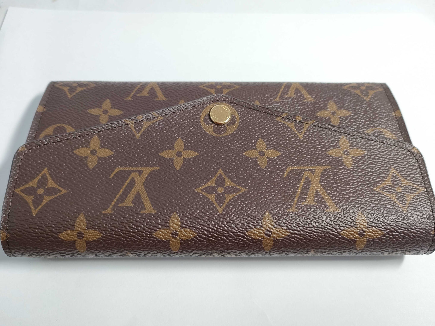 LOUIS VUITTON M60531 Monogram Portefeuille Sarah Monogram RFID Wallet