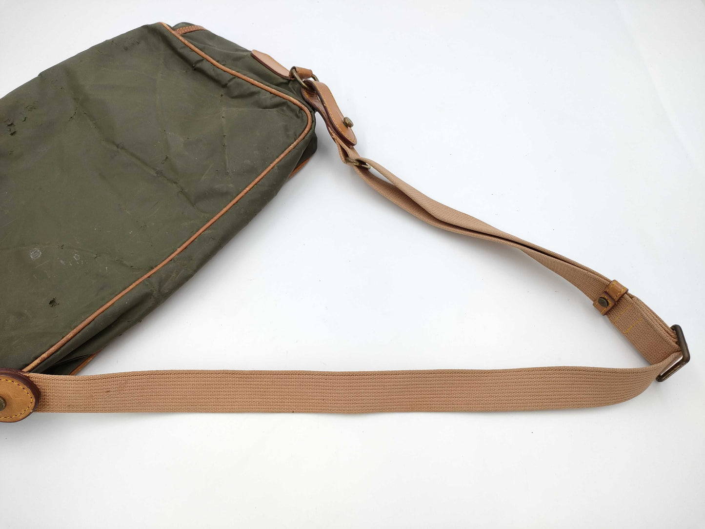 HUNTING WORLD Hunting World Nylon Shoulder Bag Khaki Shoulder Bag