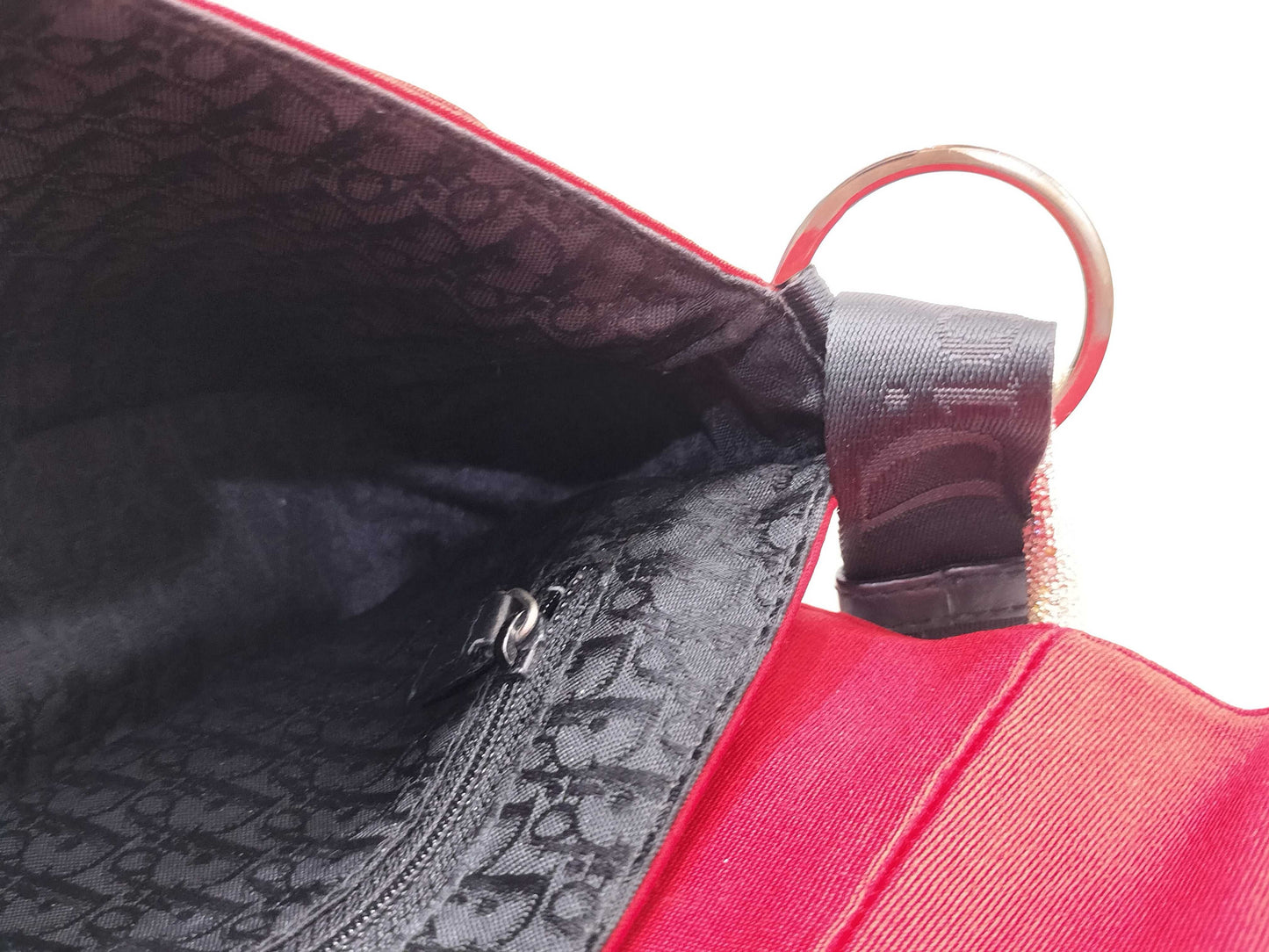 Dior handbag red handbag