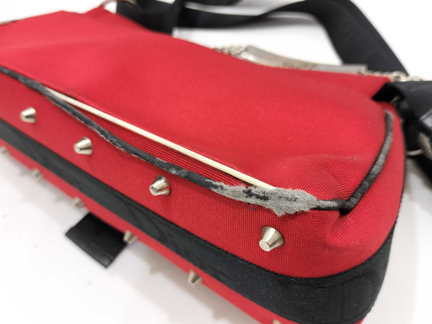 Dior handbag red handbag