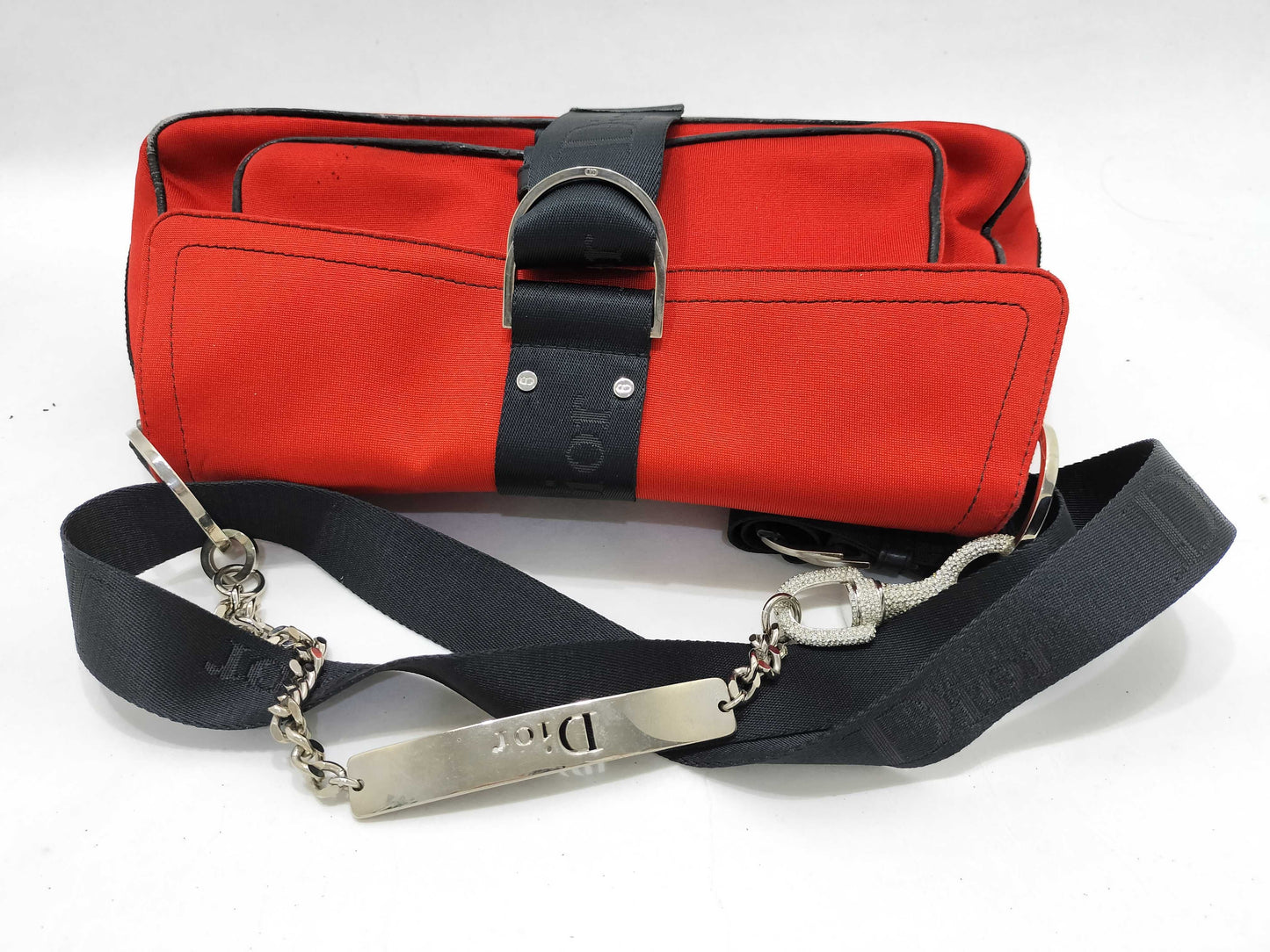 Dior handbag red handbag