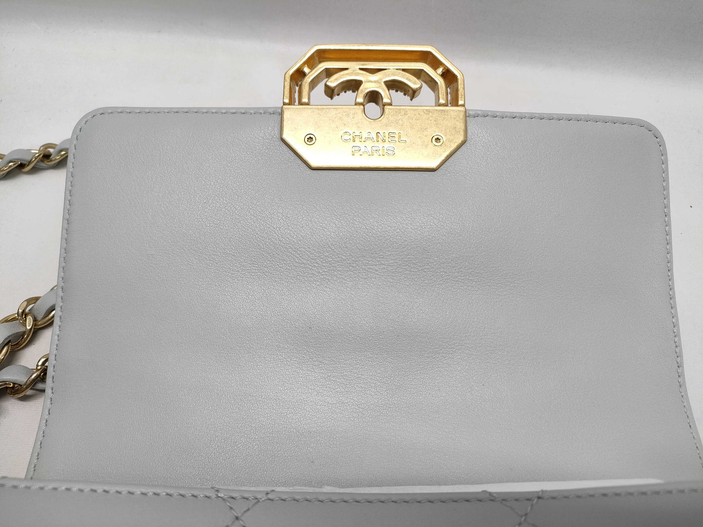 CHANEL Matelasse Coco Mark Rhinestone Shoulder Bag
