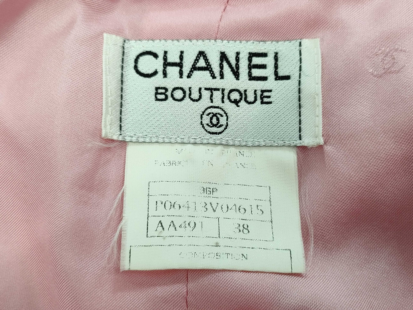 CHANEL Pink Jacket & Skirt Set, Size 38 Other Apparel