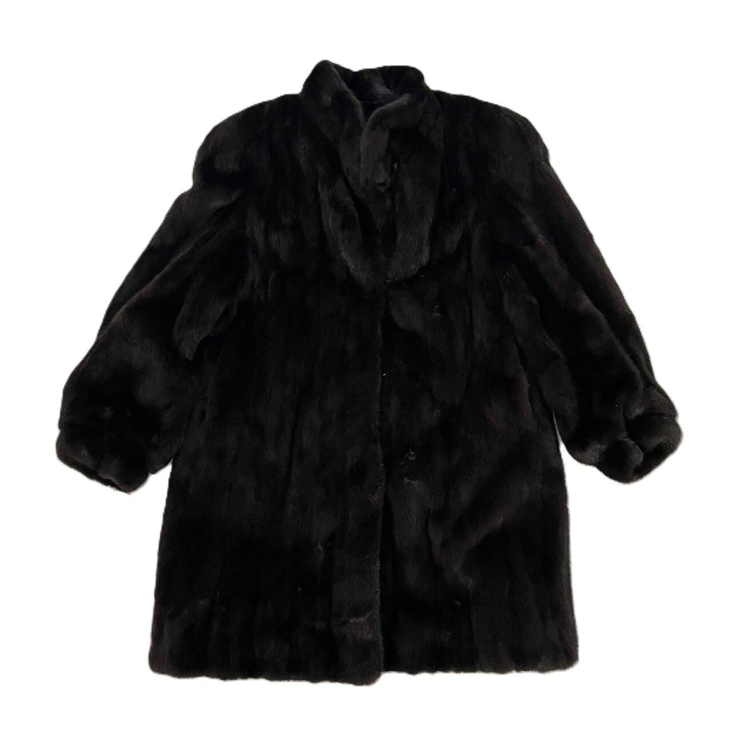 BLACKGLAMA/Mink Coat Size 13 Coat