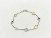 Tiffany & Co. Heart Bracelet/Bangle in Yellow Gold/White Gold 750