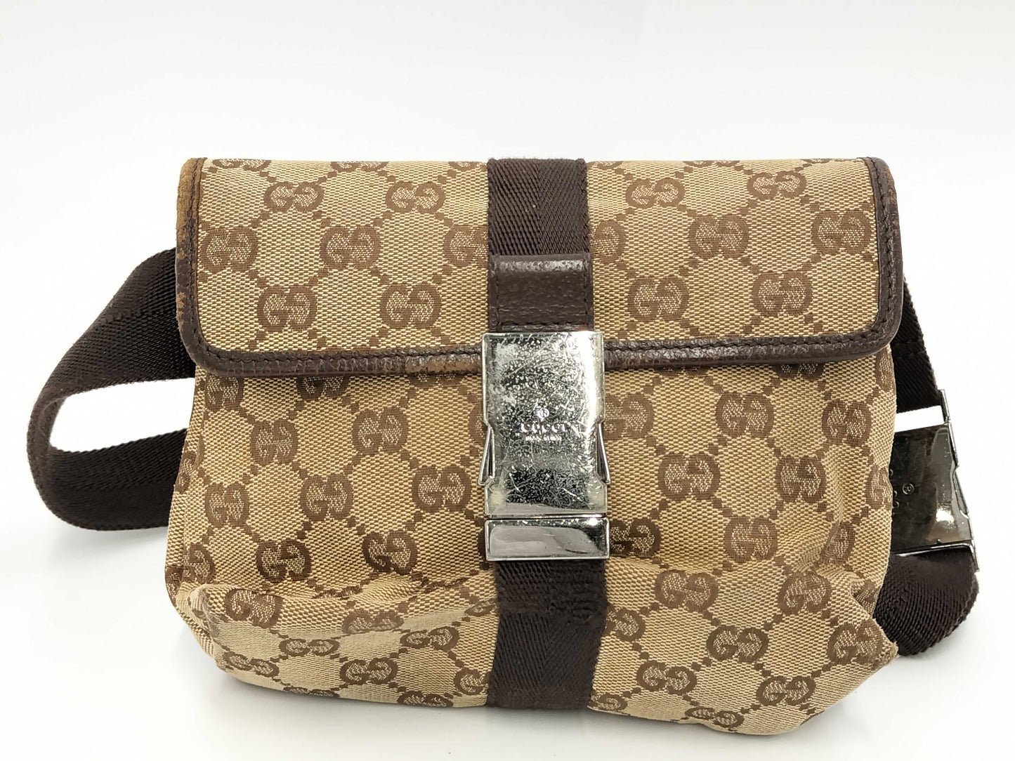 GUCCI Gucci Body Bag GG Canvas Waist Bag