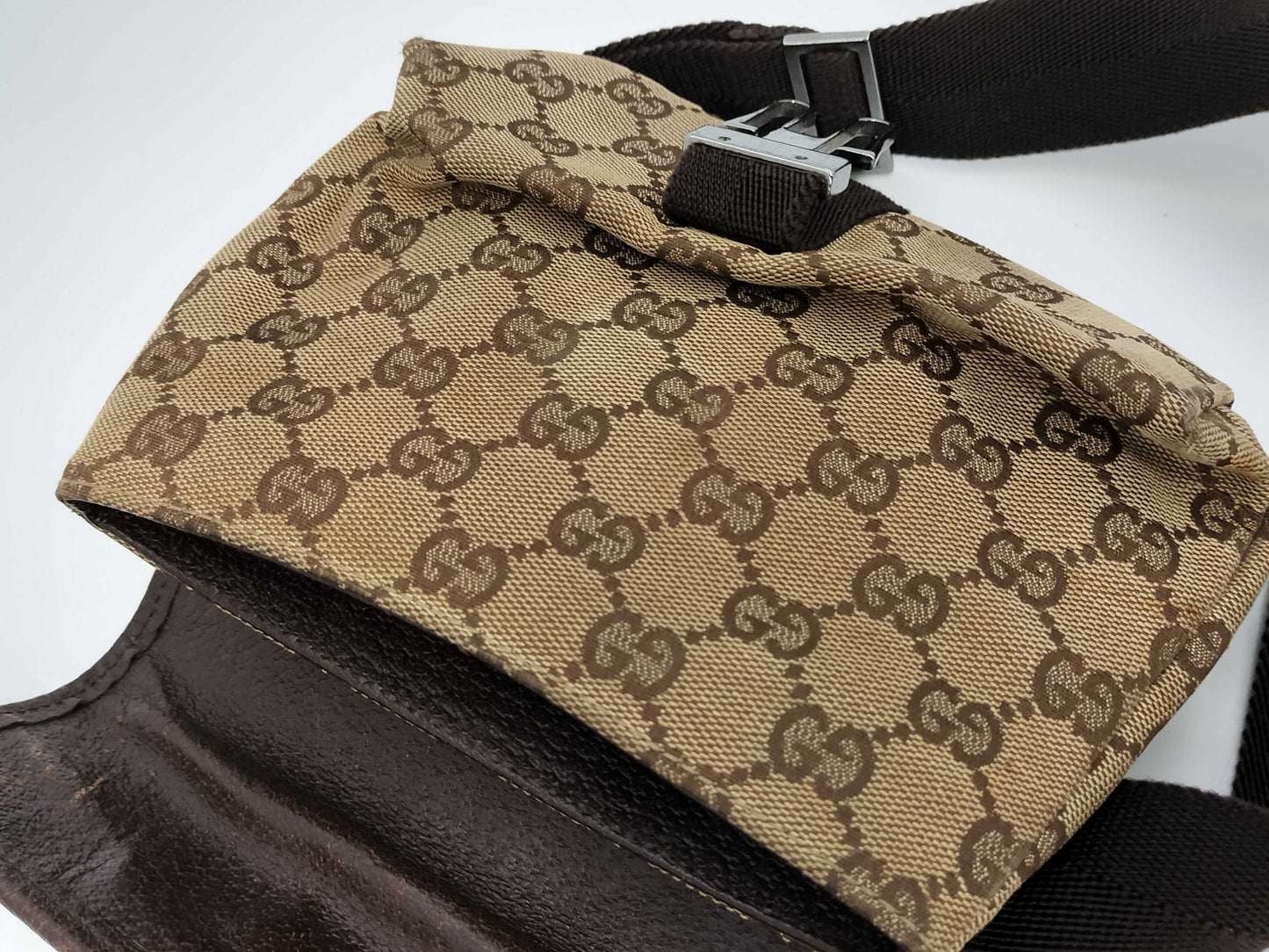 GUCCI Gucci Body Bag GG Canvas Waist Bag