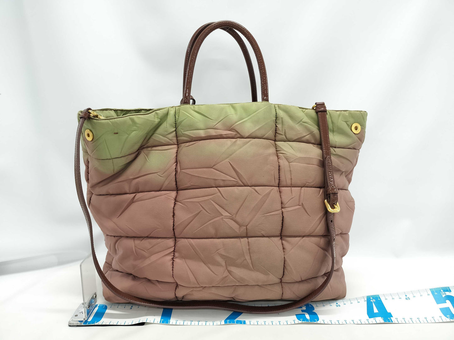 PRADA Nylon 2-Way Shoulder Handbag