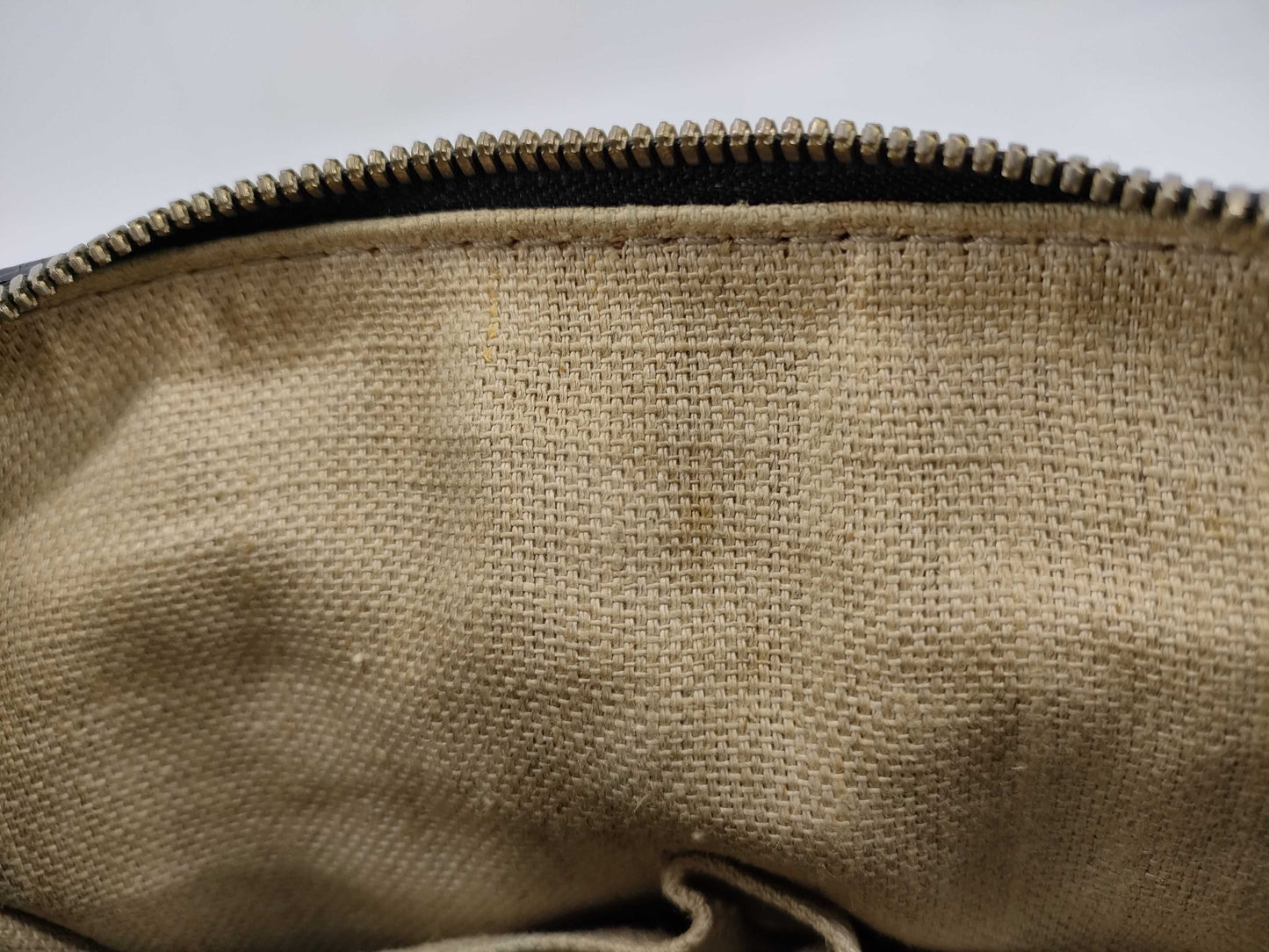 GUCCI GG Canvas Boston Bag with GG Pattern
