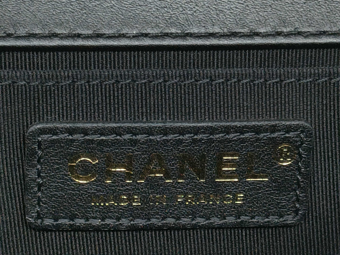 CHANEL Lambskin Boy Handle Shoulder Bag