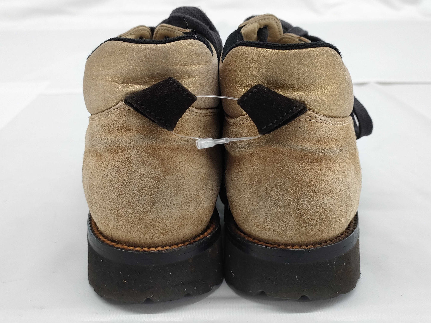 CHANEL suede high-top sneakers, size 35
