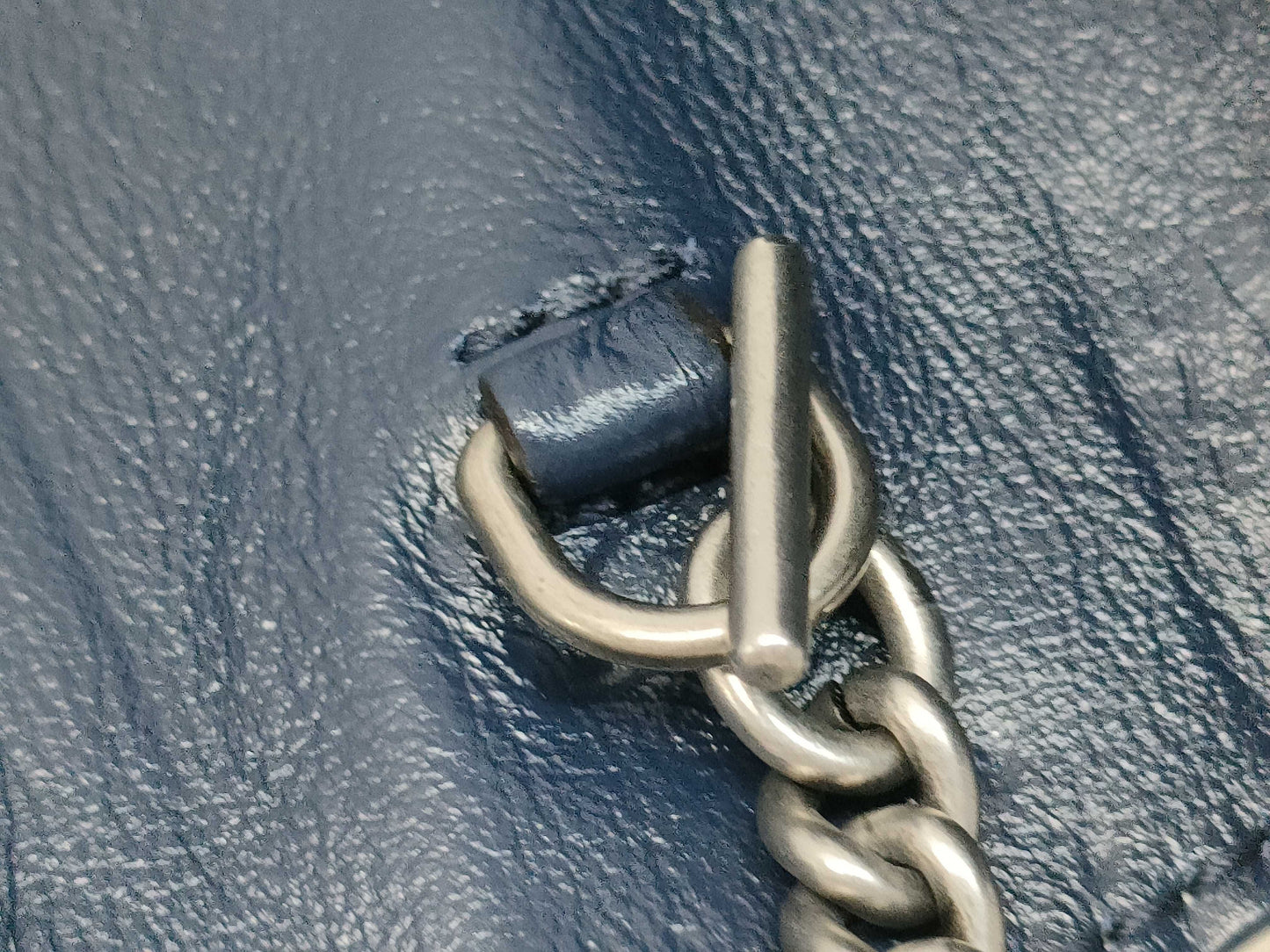 GUCCI GG Marmont Mini Shoulder Bag, Navy