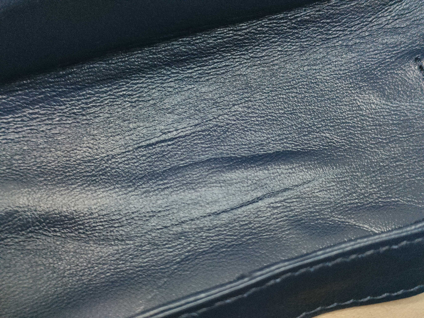 GUCCI GG Marmont Mini Shoulder Bag, Navy