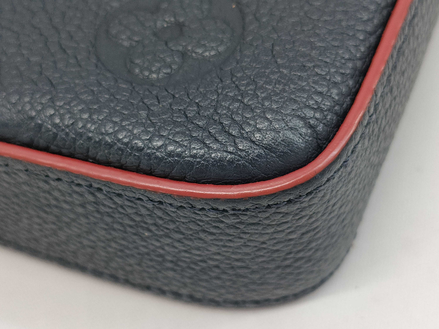 LOUIS VUITTON LV Empreinte Pochette Felicie Shoulder Bag Marine Rouge Shoulder Bag