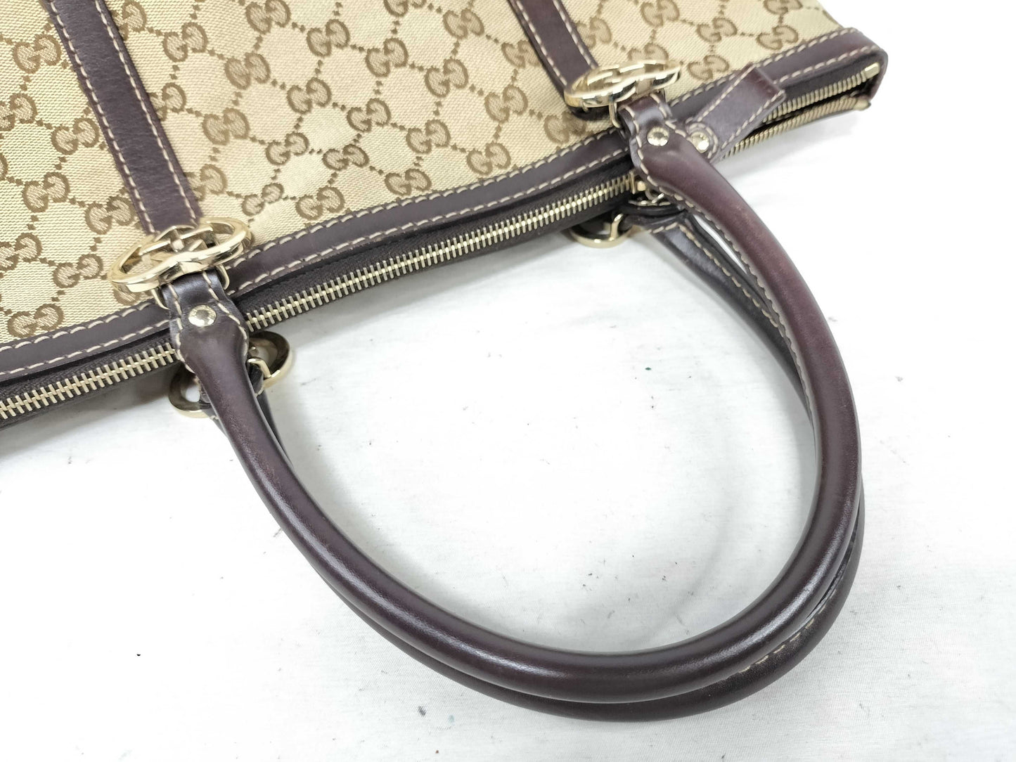 GUCCI GG Canvas GUCCI Heart GG Canvas Handbag Tote Bag
